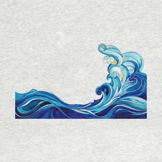 wave painting art by iambolders